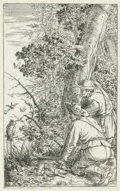 Bird Hunters with Owl by Jonas Umbach
