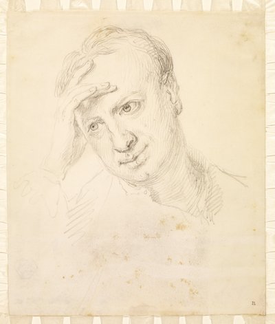 Portrait of Jonathan Richardson the Younger, 1732 by Jonathan Richardson