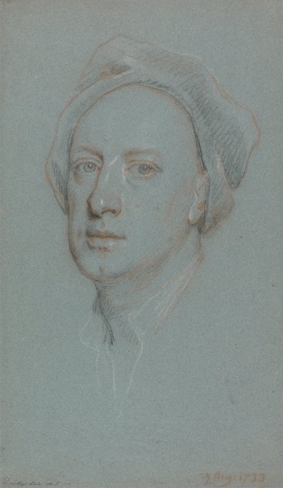 Portrait of Jonathan Richardson the Younger by Jonathan Richardson the Elder