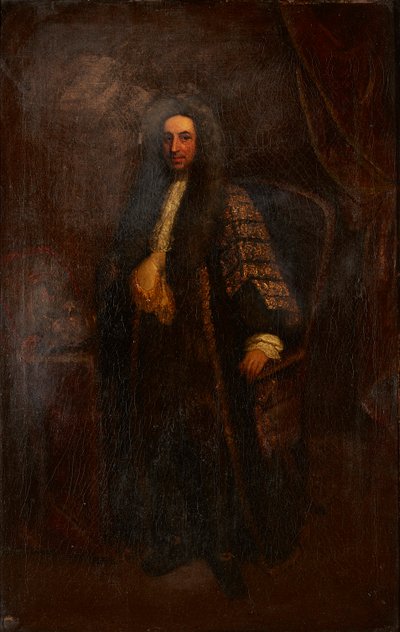 Full Length Portrait of Peter King by Jonathon Richardson