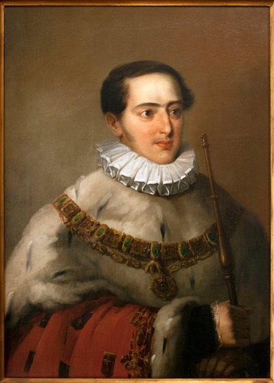 Portrait of Don Miguel I (Michael I of Portugal) by João Baptista Ribeiro