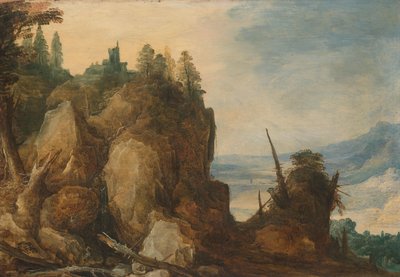 Mountain View by Joos or Josse de The Younger (attr. to) Momper