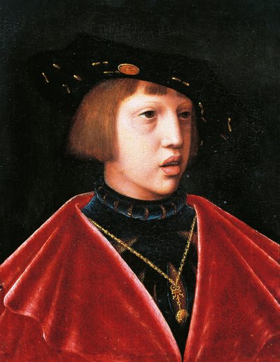 Portrait of Charles V as Child by Joos van (attr. to) Cleve