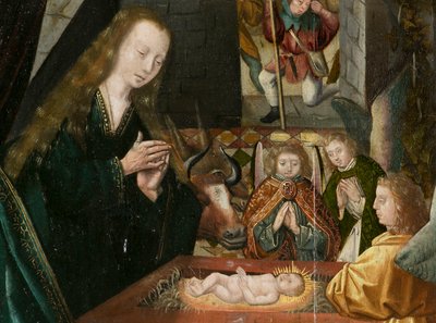 Triptych of Bethlehem by Joos van (attr. to) Cleve