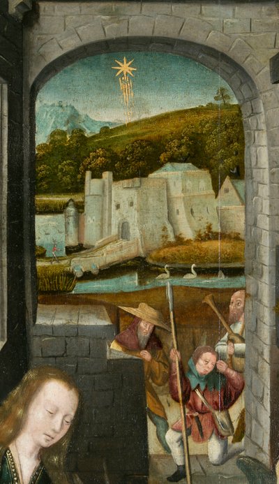 Triptych of Bethlehem by Joos van (attr. to) Cleve