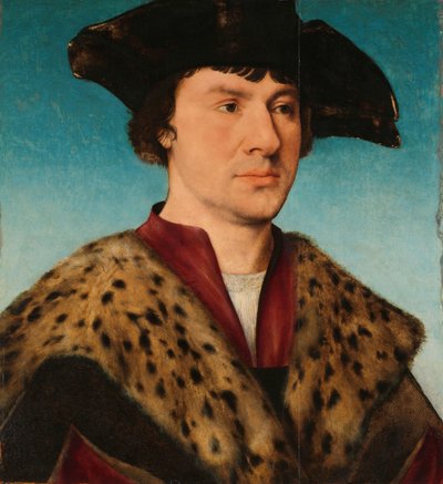 Portrait of a Man by Joos van Cleve (workshop of)