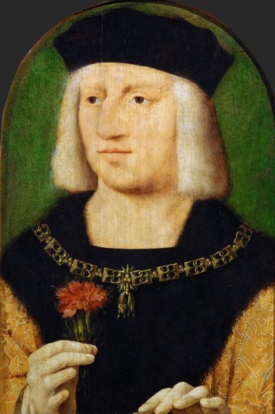 Portrait of Emperor Maximilian I (1459-1519) by Joos van Cleve