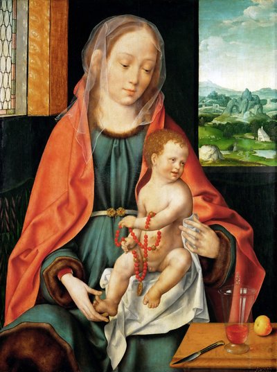 The Virgin and Child by Joos van Cleve