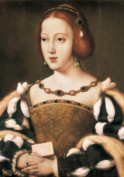Portrait of Eleanor of Austria by Joos van Cleve
