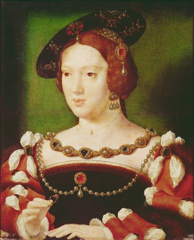 Portrait of Eleanor of Hapsbourg (1498-1558) by Joos van Cleve