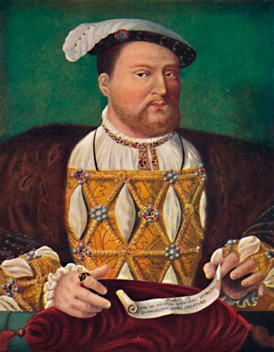 Portrait of Henry VIII, Hampton Court Palace by Joos van Cleve
