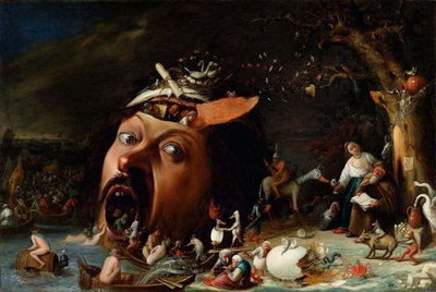 The Temptation of Saint Anthony by Joos van Craesbeeck