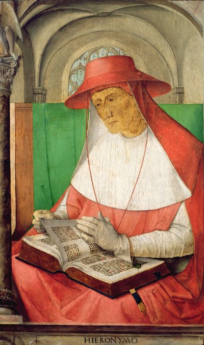 Portrait of St. Jerome (347-420) by Joos van Gent