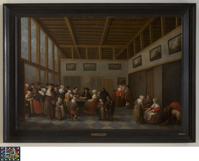 The Distribution to the Poor by Joost Cornelisz Droochsloot