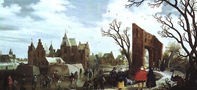 Winter (pair of 81006) by Joost Cornelisz. Droochsloot