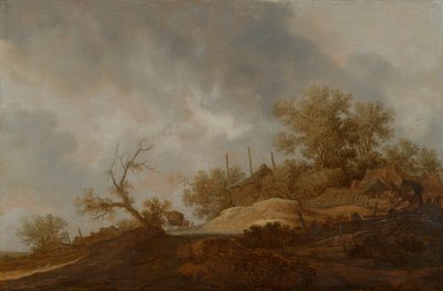Landscape at the Edge of a Village by Joost de Volder