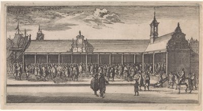 View of the Stock Exchange in Rotterdam by Joost van Geel