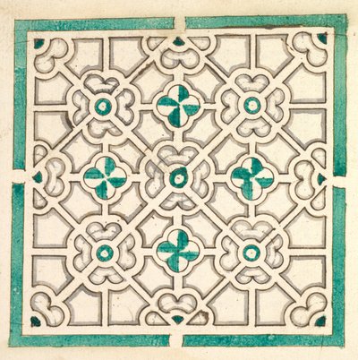 Layout for a Garden with Flower-shaped Floral Beds by Jorg Rurfinger