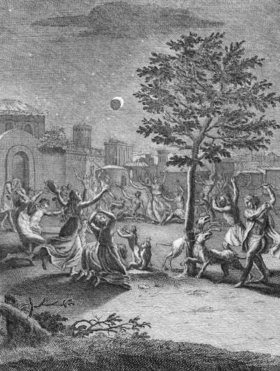 Eclipse of the Moon, from 