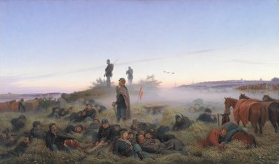 The Morning After the Battle of Isted 25 July 1850 by Jorgen Valentin Sonne