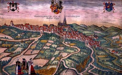 Map of Frankenburg, from 