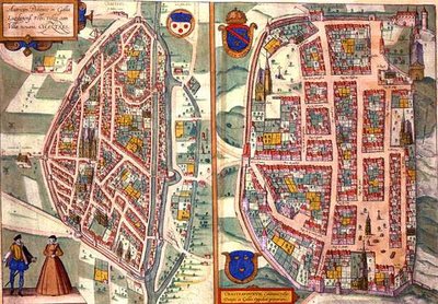 Maps of Chartres and Dunois, from 