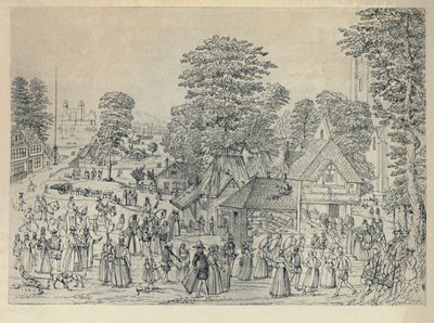 A Wedding Festivity in Bermondsey by Joris Hoefnagel