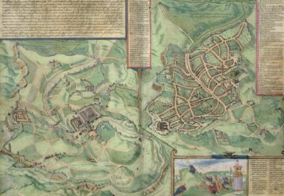 Map of Jerusalem, from 