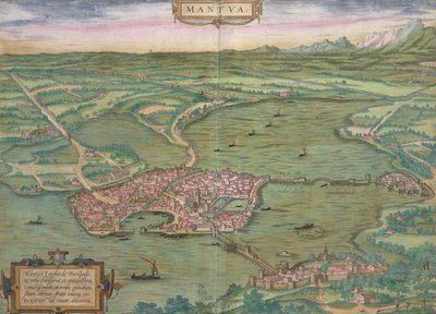 Map of Mantua, from 