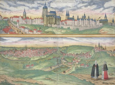 Map of Prague, from 