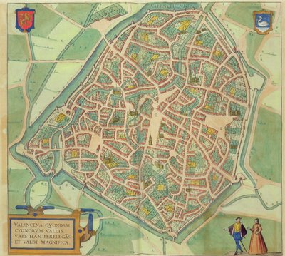 Map of Valencia, from 