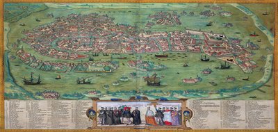 Map of Venice, from 