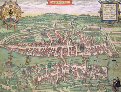Map of Zurich, from 