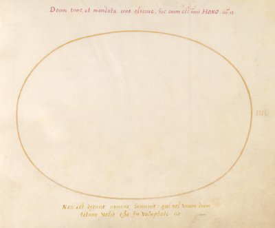 Plate 3: Empty Oval by Joris Hoefnagel