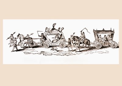 Queen Elizabeth I of England in Her Coach, from 