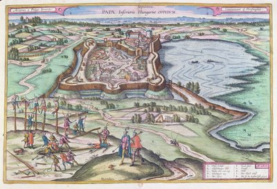 The Hungarian Fort of Papa at the Time of the Ottoman Sieges (from 