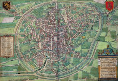 Town Plan of Brussels, from 