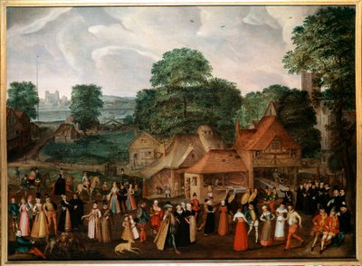 Wedding party in Bermondsey by Joris Hoefnagel