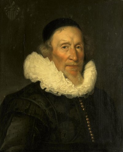 Portrait of Jacob Gerritsz van der Mij by Joris van Schooten