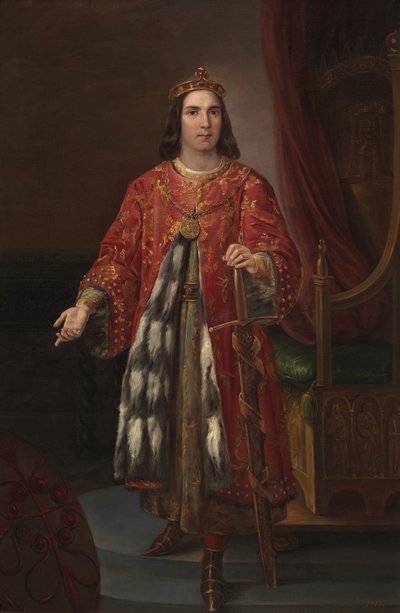 King Sancho III of Castile, 1850 by José Castelaro y Perea