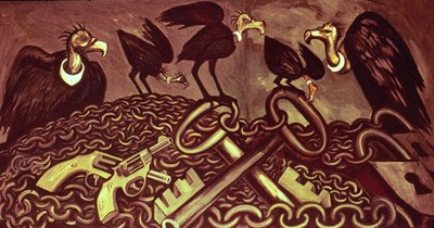 Decorative Panel II, from The Epic of American Civilization by José Clemente Orozco