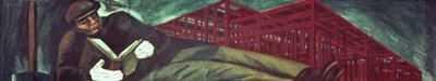 Modern Industrial Man III, from The Epic of American Civilization by José Clemente Orozco