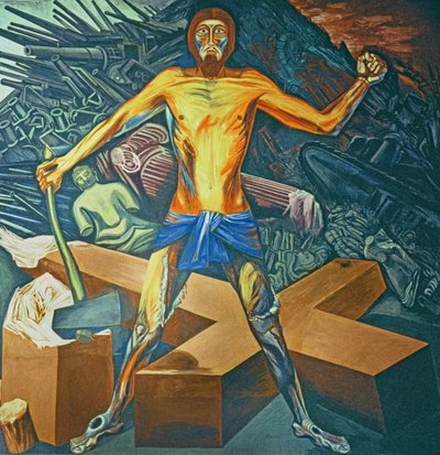 Modern Migration of the Spirit, from The Epic of American Civilization by José Clemente Orozco
