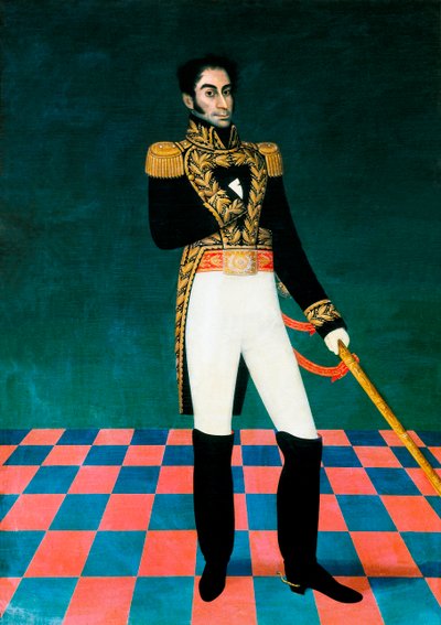 Portrait of Simon Bolivar by José Gil de Castro