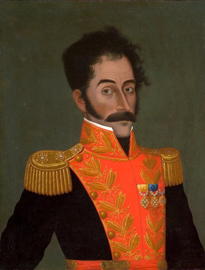 Portrait of Simón Bolívar by José Gil de Castro
