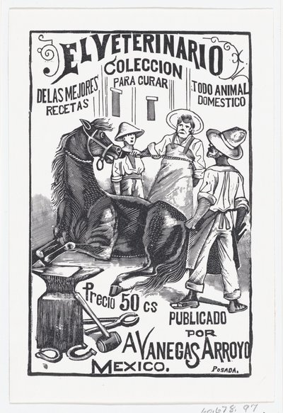 A Group of People Surrounding a Horse, Illustration for 