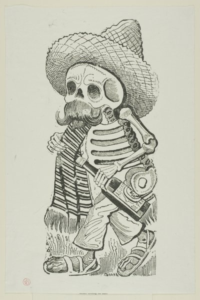 Calavera of Francisco Madero, from Calavera Maderista by José Guadalupe Posada