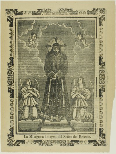 The Miraculous Image of Our Savior by José Guadalupe Posada