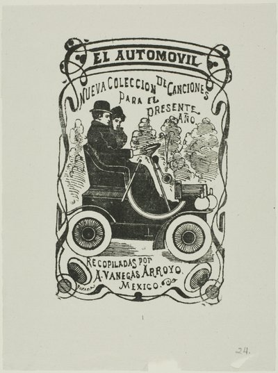The Automobile by José Guadalupe Posada