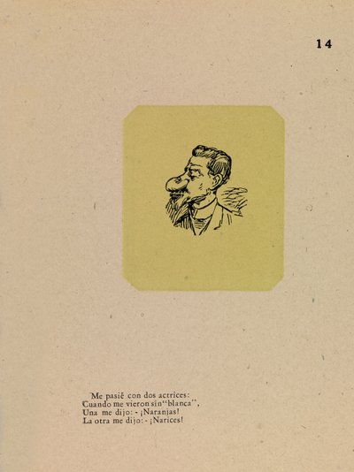 The Man with the Bulbous Nose by José Guadalupe Posada